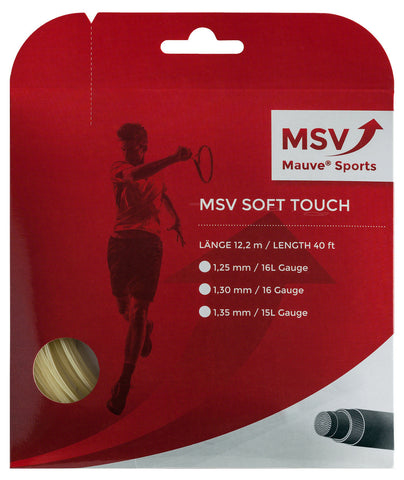 MSV Soft Touch Tennis String Set