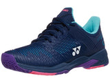 Yonex Sonicage 2 Women's Tennis Shoe - Navy/Purple