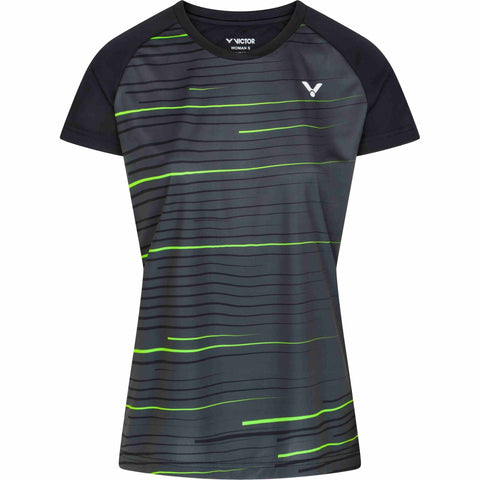 Victor T-34101 C Womens T-Shirt (Black)