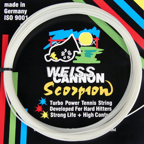 Weiss Cannon Scorpion 17 / 1.22mm Tennis String Set