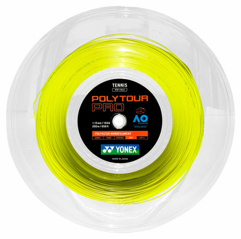 Yonex Poly Tour Pro Tennis String 200m Reel 18 / 1.15mm